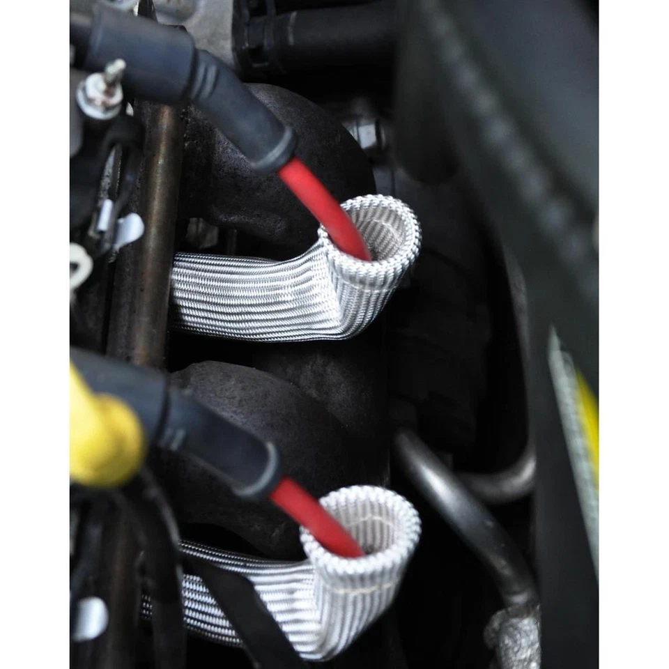 DEi 010502 Protect-A-Boot Spark Plug Boot Heat Shield, Silver, 8 Pack - Image 2 of 4