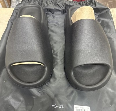 YZY YS-01 Black Men s Comfort Slide Sandals Brand New Never Worn