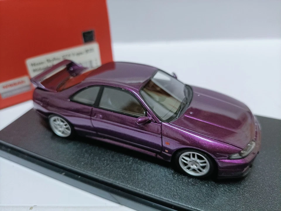 HPI 1 43 Nissan модифицированный спортивный автомобиль модель GT-R R33 V-Spec R33 полночь фиолетовый - Изображение 3 из 4