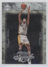 2000-01 Upper Deck Masters of the Arts Reggie Miller #MA10 HOF 05wu