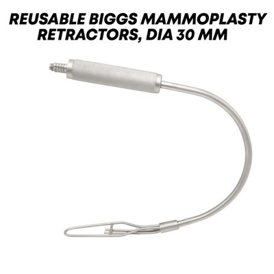 Biggs Mammary Retractors with Fiber Optic Breast Reduction Mammoplasty Tools