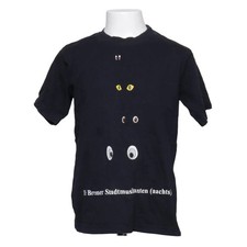 Tago, T-shirt, Größe: 116, Schwarz, Baumwolle, Print, Unisex (Kinder) #FLL