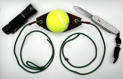 USA made  Shepherds Sling Rock Sling David and Goliath Sling Tennis Ball Thrower