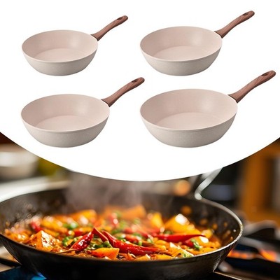 Chinesische Bratpfanne Kochgeschirr Pfanne vielseitig Omelett Eierpfanne für alle Herde