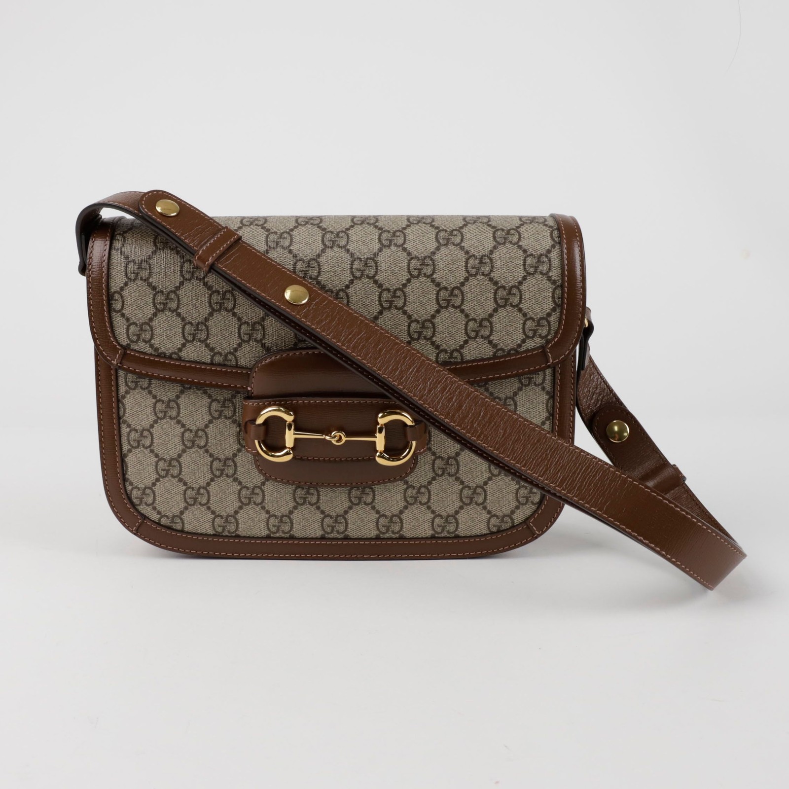 Gucci Horsebit 1955 Medium Shoulder Crossbody Bag 155221668 [U]