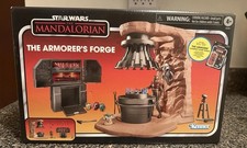 Star Wars The Mandalorian Vintage Collection The Armorer   s Forge Figure Playset