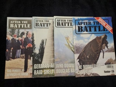After The Battle Lot Of 4 Magazine's 120, 24, 25, 26