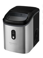 Frigidaire Gallery Nugget Ice Maker EFC1241-BLACK, 33 lbs, Stainless Steel