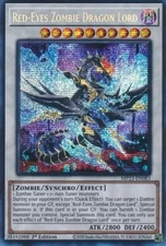 Yugioh! LP Red-Eyes Zombie Dragon Lord - MP23-EN083 - Prismatic Secret Rare - 1s