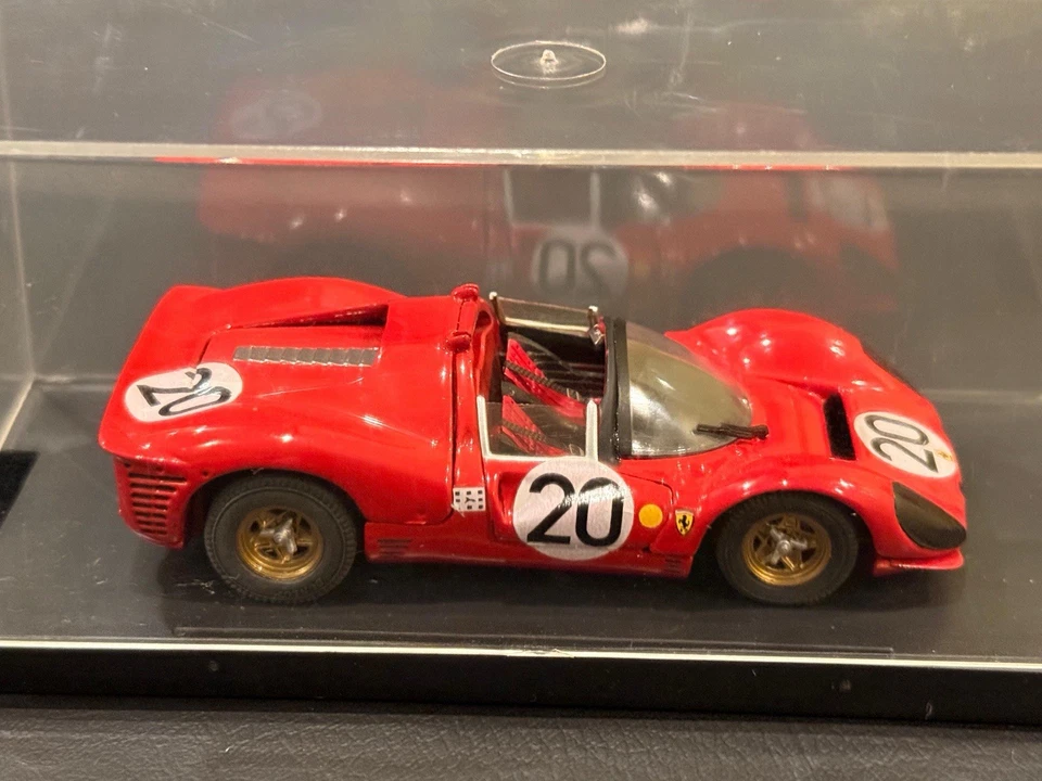 1/43 JOUEF EVOLUTION - FERRARI - 330 P4 SPIDER N 20 24h LE MANS 1967 - Image 2 of 4