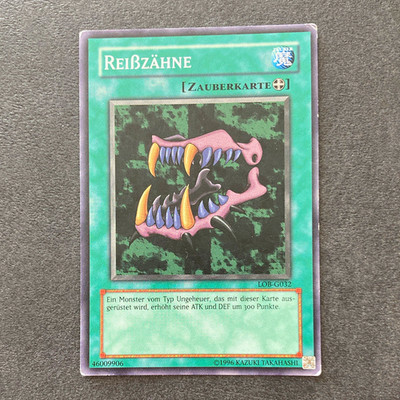 Konami Yu-Gi-Oh! Reißzähne LOB-G032 Deutsch The Legend of Blue Eyes White Dragon