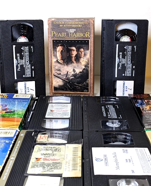 Sky Heroes VHS Pack – Pearl Harbor Coffret, Memphis Belle, Armageddon + Looping - Image 2 of 4