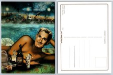 Errol Flynn Art Postcard by W.S. Grandison - Tropical Nightlife Scene