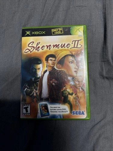 Shenmue II (Microsoft Xbox, 2002) Complete With DVD and Manual