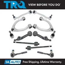 TRQ Suspension Kit Control Arm Ball Joint Tie Rod for Mercedes S350 S430 S500