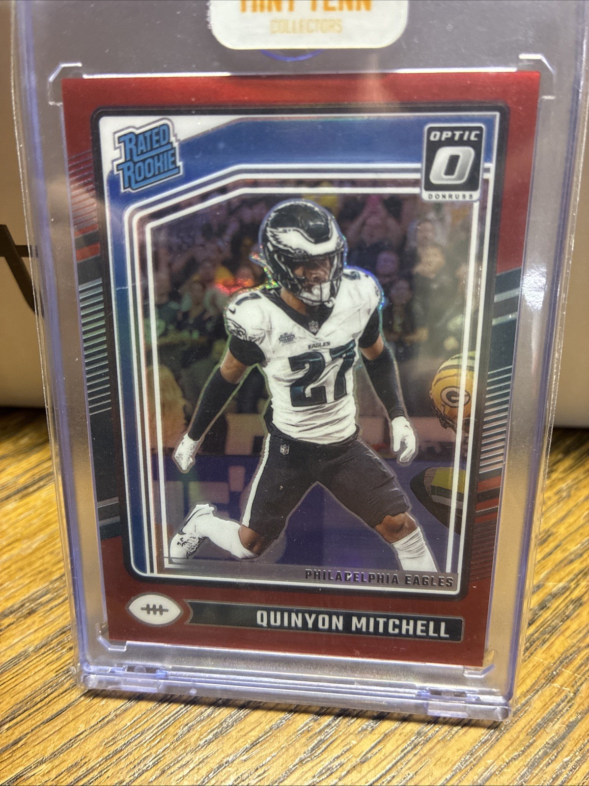 2024 Panini Donruss Optic - Rated Rookie Quinyon Mitchell #282 Red /125