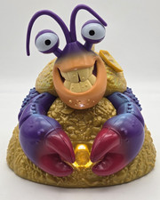 Moana Disney Tamatoa Musical Jewelry Box Crab Lights Up 7" Sings TESTED WORKS