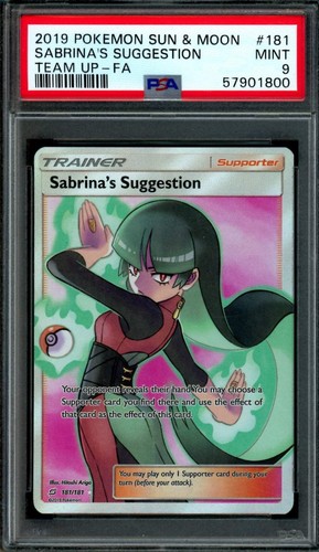 Sabrina's Suggestion graded PSA 9 for sale on eBay
