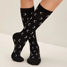 1 Pair Women's Cotton Socks knee sock knee-high stockings Student Academic