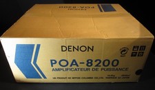 DENON POA-8200 THX DUAL POWER AMPLIFIER 240-W...