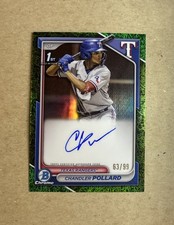 2024 Bowman Chrome Baseball Chandler Pollard 1st Rookie Autograph Card #’d /99