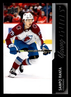 2021-22 Upper Deck - #457 Sampo Ranta - Colorado Avalanche