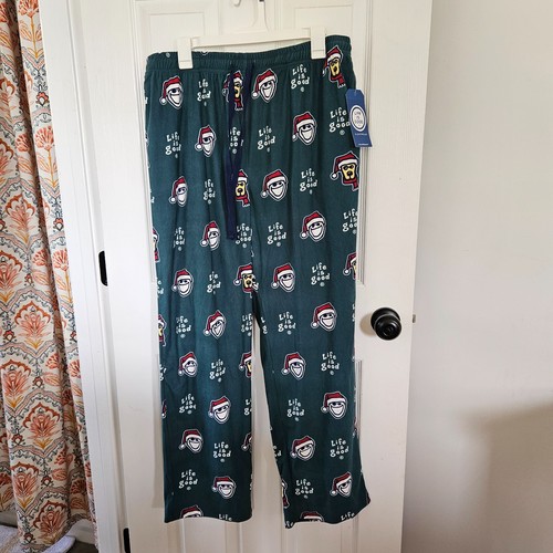 Life is Good Christmas Pajama Pants Size XL New With Tags