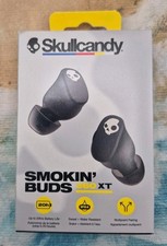 Skullcandy Smokin Buds 360 XT True Wireless Earbuds Black IPX4 Water Resistant
