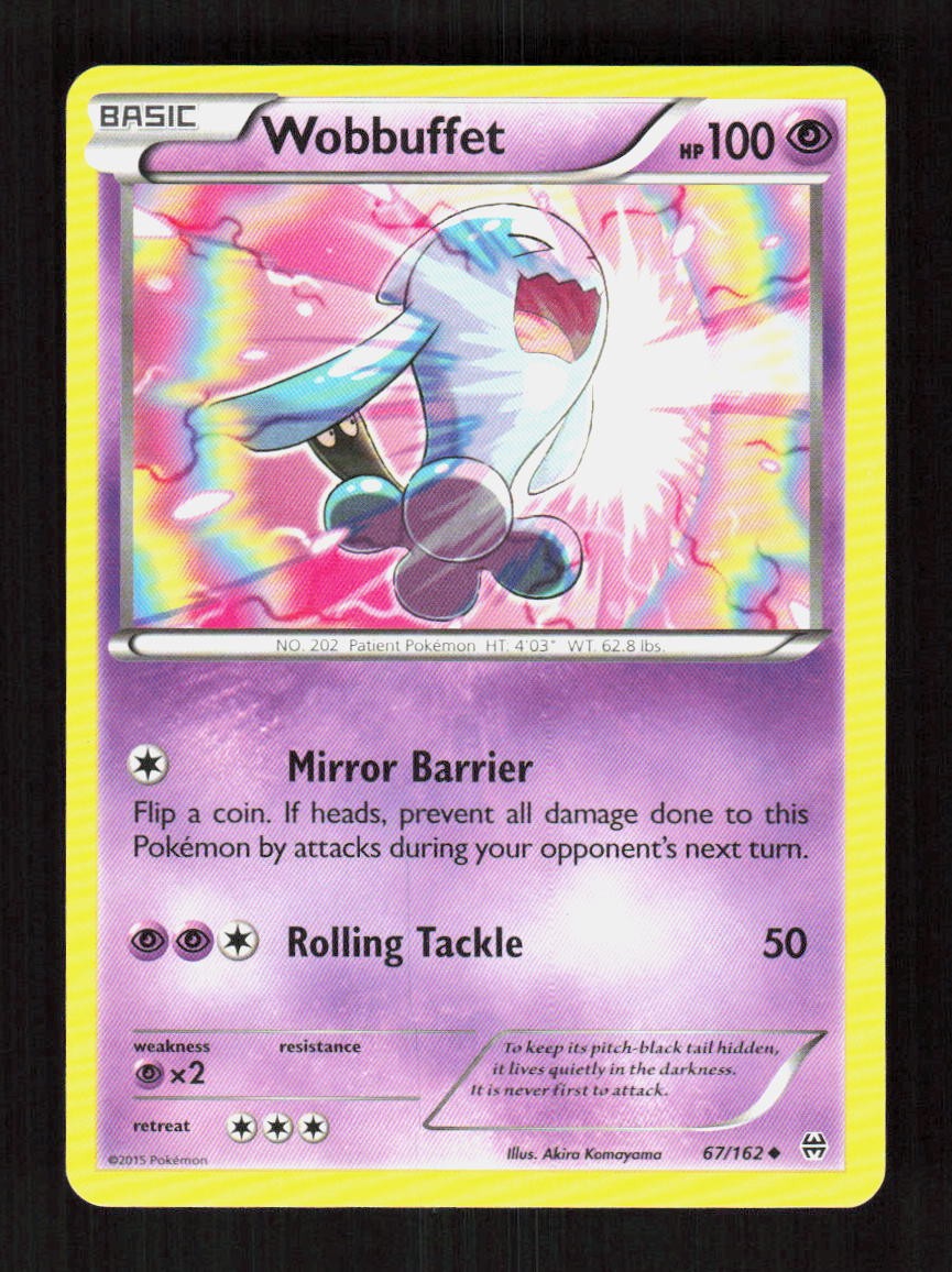 Wobbuffet 67/162 XY - BREAKthrough Uncommon NM