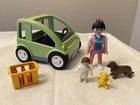 Playmobil 3069 City Life Green Car Set Complete Vintage 1999
