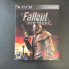 Fallout New Vegas (Sony PlayStation 3, PS3) Complete in Box CIB w/ Slip Cover GS