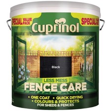 Cuprinol Less Mess Fence Care Black 6 litre