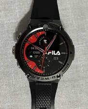 Smartwatch unisex FILA APEX digitale nero cinturino in silicone