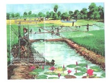 2010 Ancient Agricultural Tools Souvenir Sheet (MNH)