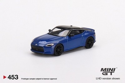 MINI GT Nissan Z Performance 2023 Seiran Blue LHD MGT00453