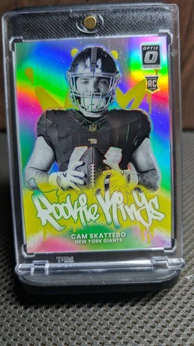 2025 Donruss Optic Cam Skattebo Base (RAW)