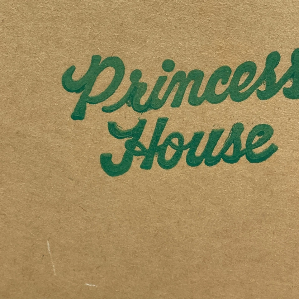 Cesta de cristal Princess House 530 vintage con patrón de diamantes hecha en EE. UU. Foto 3 de 4