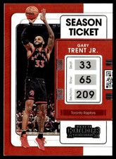2021-22 Panini Contenders Ticket Gary Trent Jr. Toronto Raptors #21