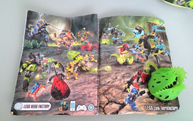 LEGO 44026 HERO FACTORY CRYSTAL Beast vs. BULK Complete Instruction Foil Bag