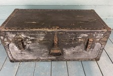 Vintage 1949 Doehler U.S. Army Foot Locker – Original Military Trunk