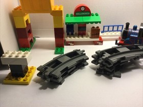 LEGO DUPLO 5554 Thomas Friends Load & Carry Train Set Modified/Incomplete 47pcs