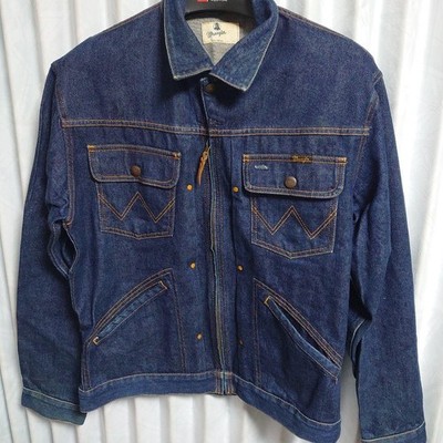 Wrangler 11MJ Denim Jacket Reproduction Japan Blue Bell Tag L