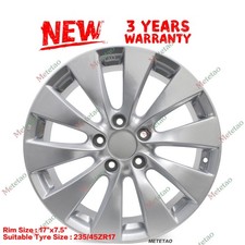 17 For 2013 2014 2015 Honda Accord 560-64047 Silver Replacement Alloy Wheel Rim 17 For 2013 2014 2015 Honda Accord 560-64047 Silver Replacement Alloy Wheel Rim