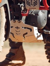 Pro Vambrace Bash Plate Silver Legundry Fit for Hero Xpulse 200 4V