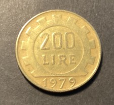 ITALY 200 LIRE COIN 1979 - CIRCULATED