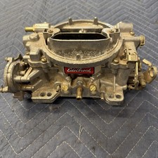 Edelbrock Carburetor 1406 0600 600 Cfm W Choke Parts Rebuild Sbc Ford