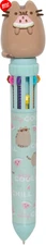 Pusheen 10-in-1 Ballpoint Pen w/ 3D Topper Kawaii Multi-Colour Cute Gift