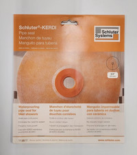 Schluter Kerdi Bath Shower Waterproofing Pipe Seal 3/4" buy more, safe more
