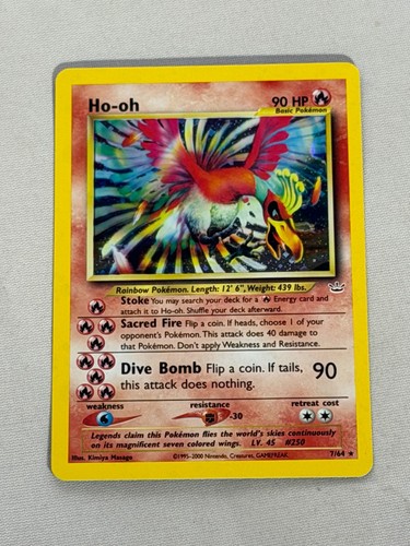 Pokemon Ho-oh Neo Revelation 7/64