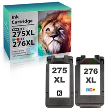 PG-275XL CL-276XL Ink Cartridges for Canon Pixma TR4722 TR4700 TR4720 TS3522 Ink
